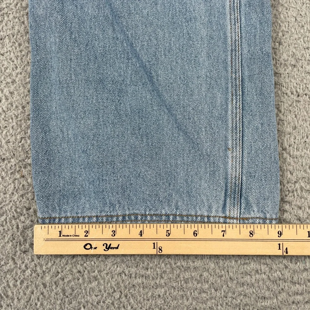 Duluth Trading Co Jeans Mens 38x30 Blue Ballroom Straight Leg Workwear Denim